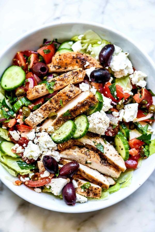 Chicken Greek Salad