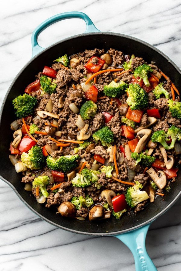 Ginger Miso Beef & Broccoli Bowl