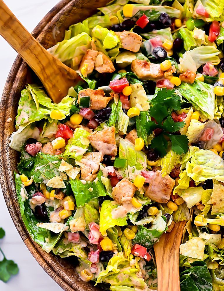 Southwest Salad Recipe (Meal prep!)
