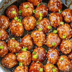 Turkey Korean Meatballs