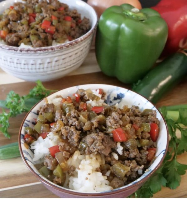 Italian Beef & Peppers Bowl